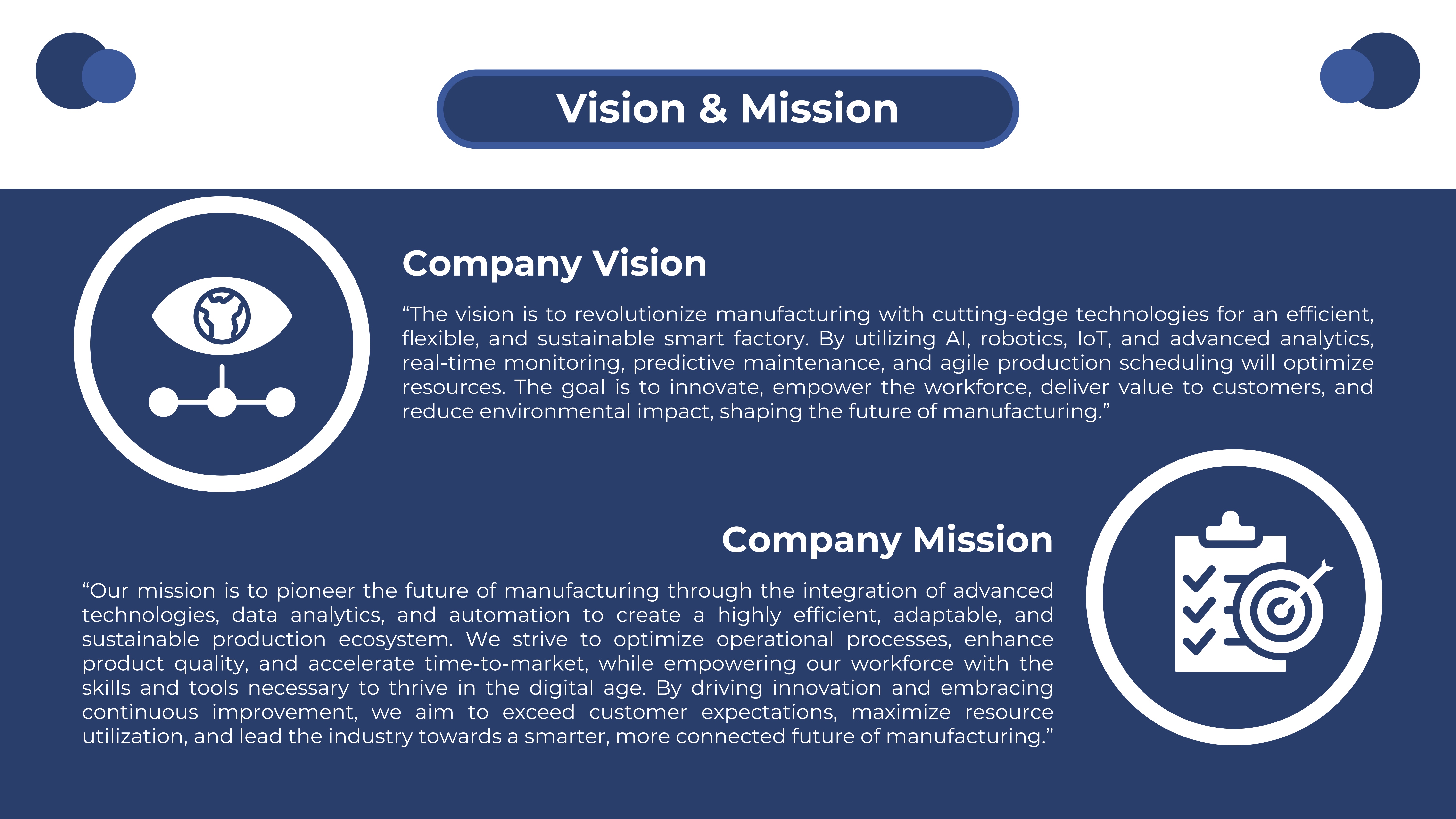 VISION & MISSION